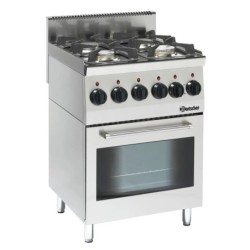 Gas stove 600, W600, 4BR, elO