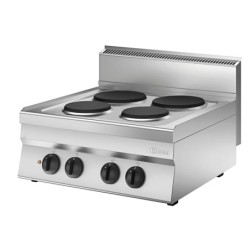Electric stove 650, W700, 4PL, TU