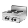 Cuisinière électrique 650, W700, 4PL, TU