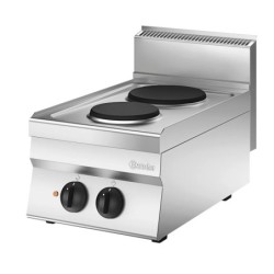 Electric stove 650, W400, 2PL, TU
