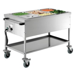 Food service cart 3 x 1/1 GN