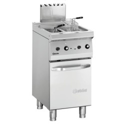 Deep fat fryer gas, 700 W400, 2x7L