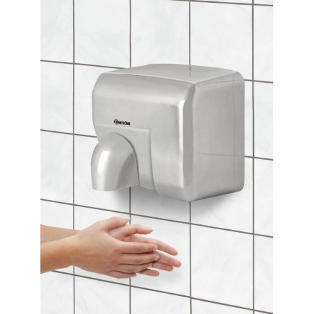 Hand dryer, 2,3kW, SS