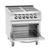 Cuisinière électrique 900, W900, 4PL, elO