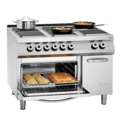 6 plate electrical stove, EBO 2/1GN