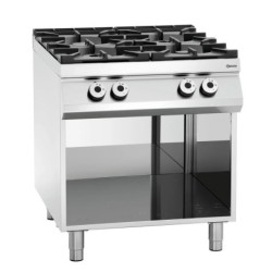 Gas stove, 4 burners, OBU