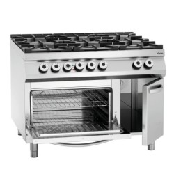 Gas stove, 6BRs,el. oven,2/1GN NS