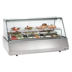 Refr. display 3/1 GN, straight glass
