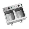 Induktions-Fritteuse 2x8L Plus