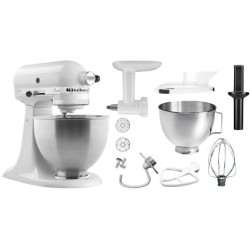 KitchenAid 5K45SSEWH, white, 4,28L