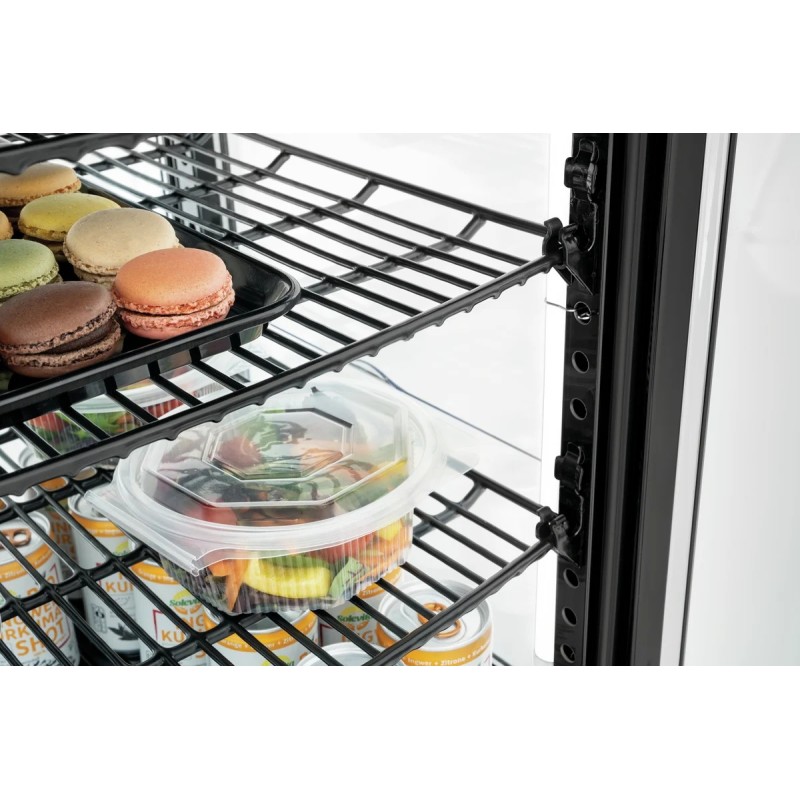 Mini-Kühlvitrine 98L2T schwarz