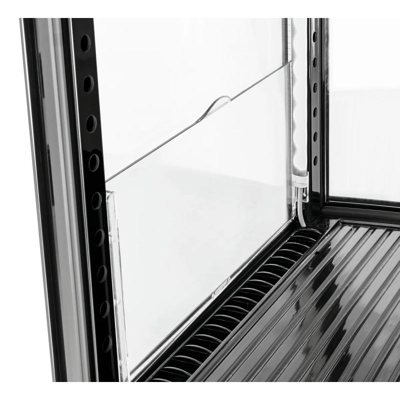 Mini-Kühlvitrine 98L2T schwarz