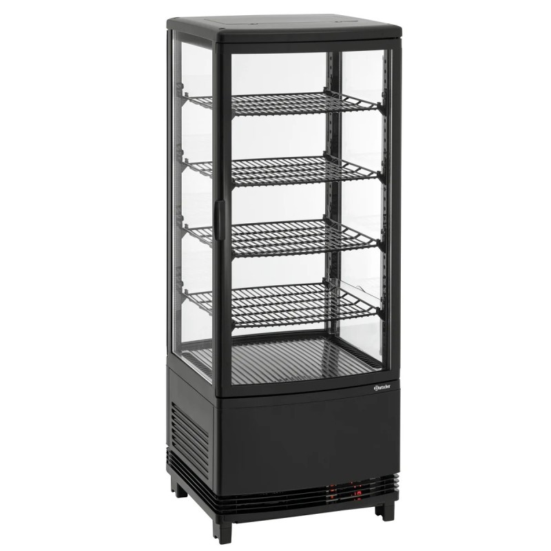 Mini-Kühlvitrine 98L2T schwarz