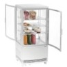 Mini-Kühlvitrine 75L2T weiß
