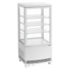 Mini-Kühlvitrine 75L2T weiß