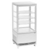 Mini-Kühlvitrine 75L2T weiß