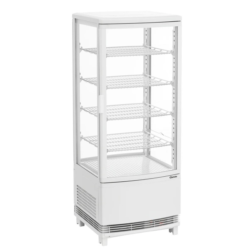 Mini-Kühlvitrine 98L2T weiß