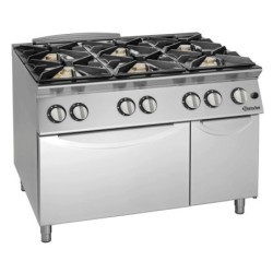 Gas range 900 6 burners GBO