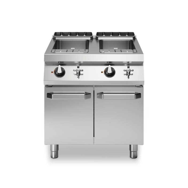 Gas Pasta Cooker ROC 900 - 2 Tanks 40+40 lt, 28KW Power
