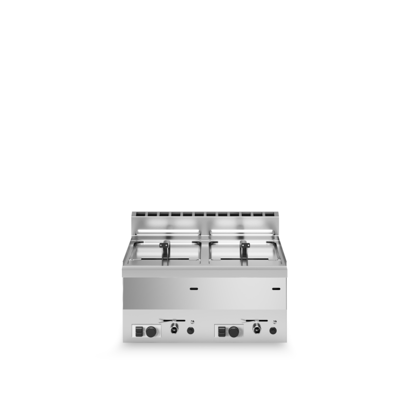 Friteuse électrique 2 cuves 8+8 lt MODULAR | Restohotelstore