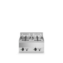 Friteuse électrique 2 cuves 10+10 lt FUN 600 Modular | Restohotelstore