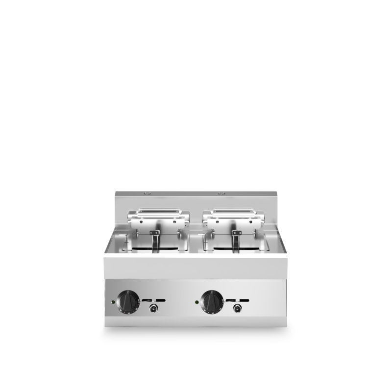 Elektro-Fritteuse 2x10L Tischgerät FUN 650 modular