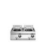 Elektro-Fritteuse 2 Tanks 10+10 lt Tischgerät ROC modular