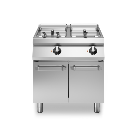Electric fryer 2 tanks 21+21 lt ROC R90/80FRER/2V21/P | modular