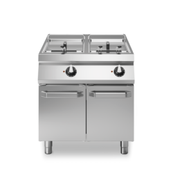 Electric fryer 2 tanks 21+21 lt ROC R110/80FRER/2V21/P | modular